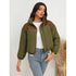 'Avielle' Quilted Puffer Jacket - Celes Fashion
